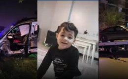 Yürek burkan kaza! 5 yıl özlemini çektikleri çocukları Mert’i, hastane dönüşü kaybettiler